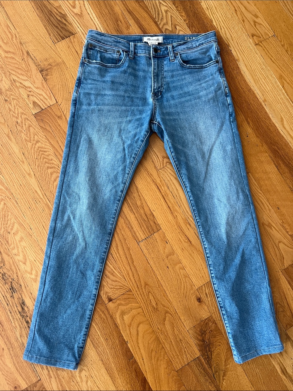 Madewell Slim Fit Men’s Jeans in Alhart Wash 32x32 Denim Pants